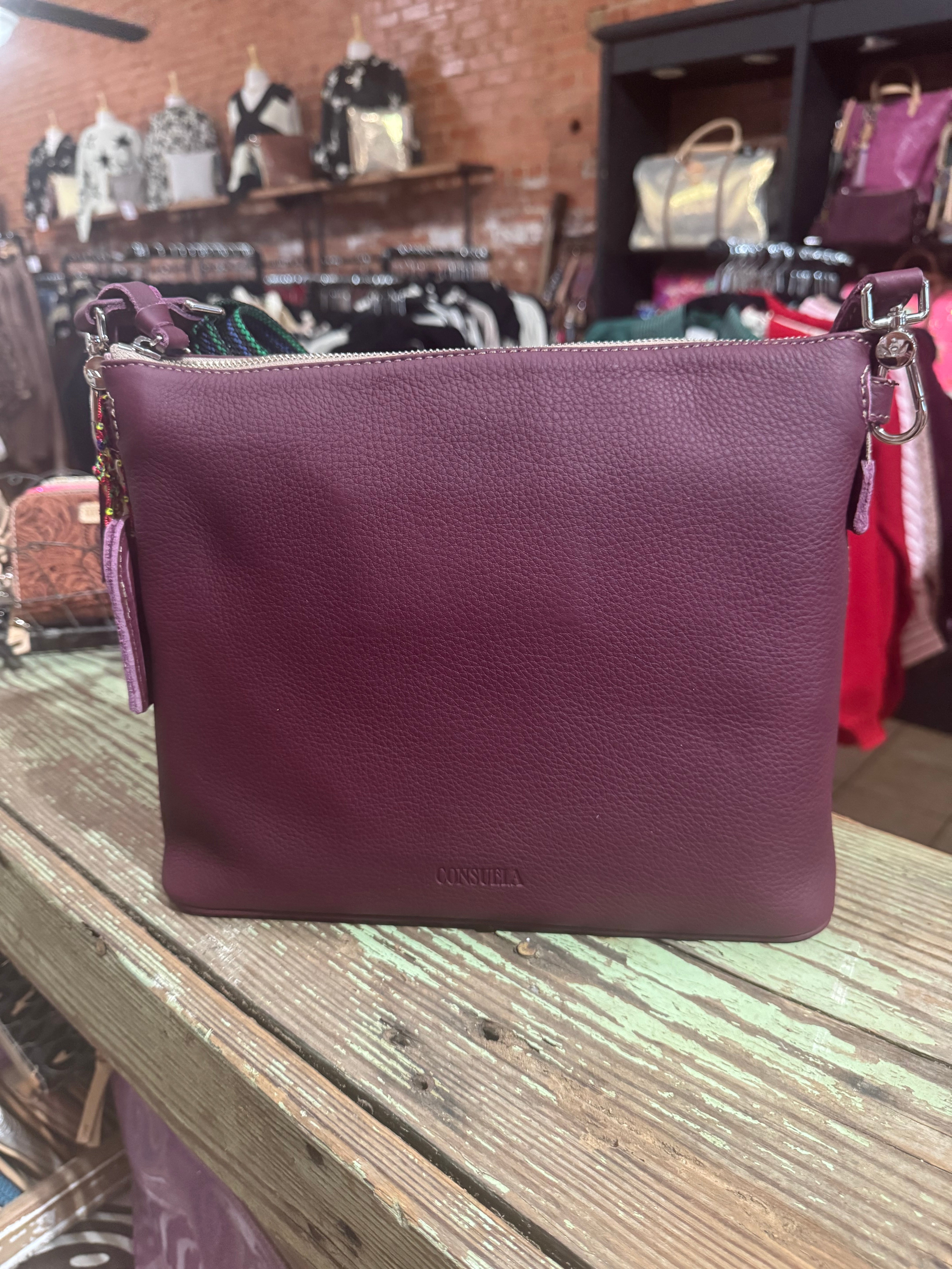 Plum Downtown Crossbody