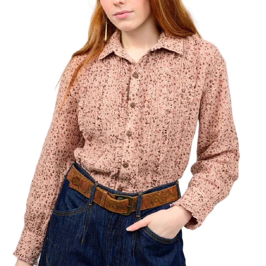 Ivy Jane Tuxedo Gauze Top