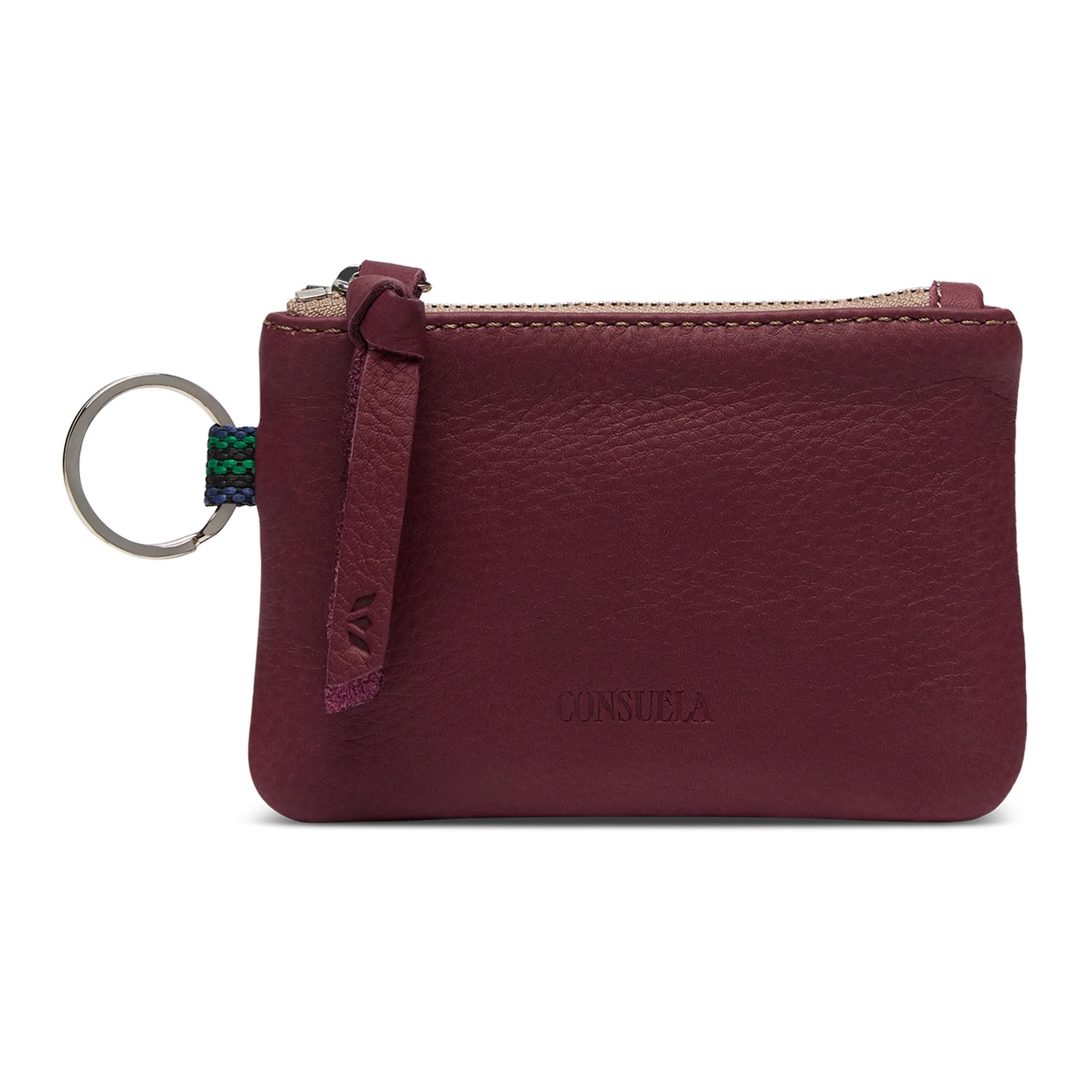 Plum Coin Pouch