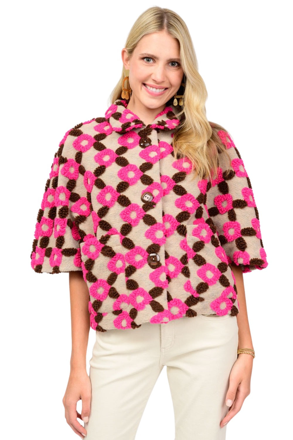 Pop Flower Caplet by Ivy Jane