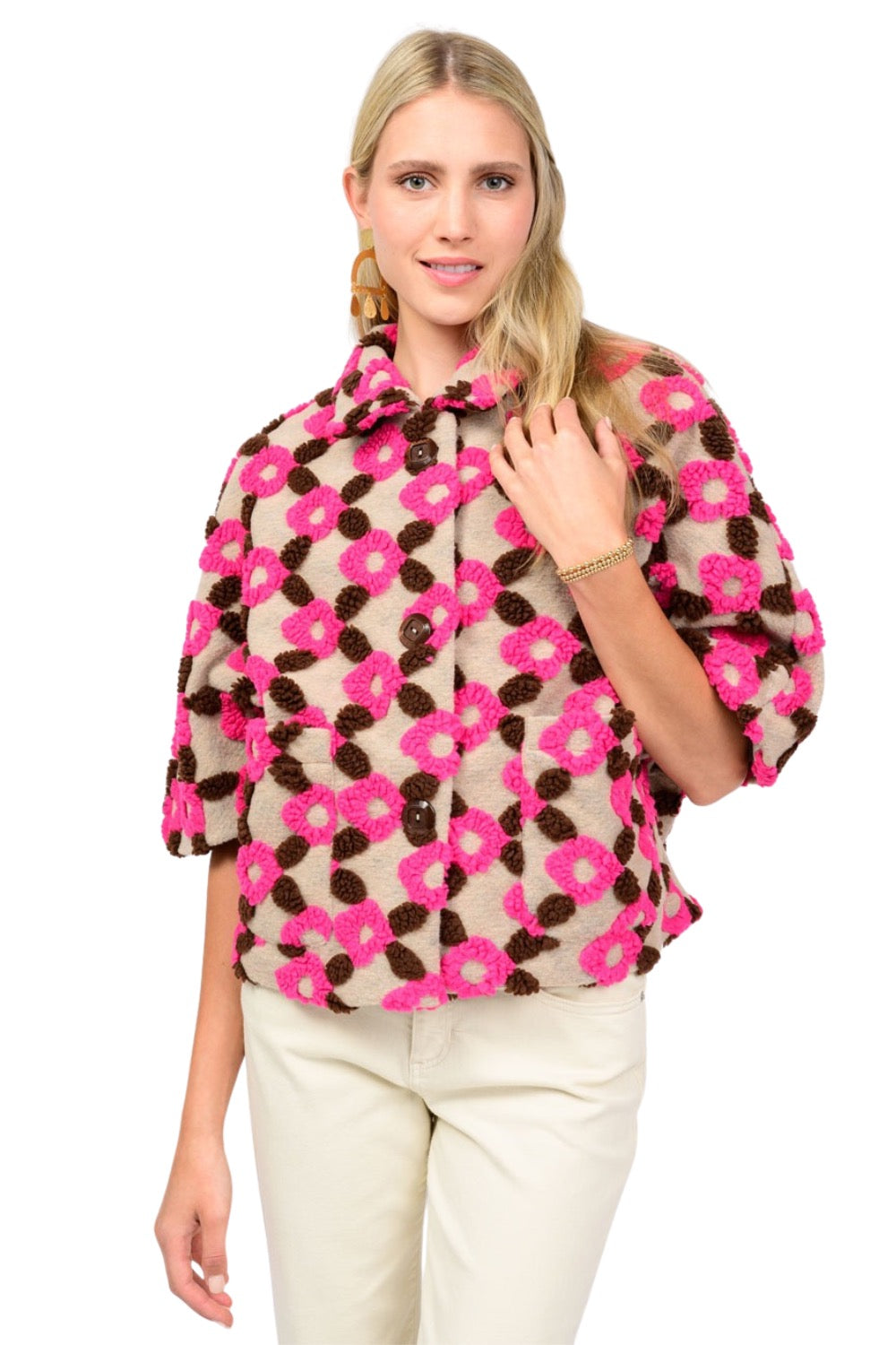 Pop Flower Caplet by Ivy Jane