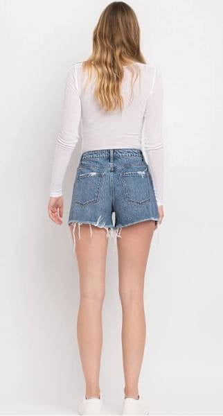 Vervet Sienna Super High Rise Denim Short