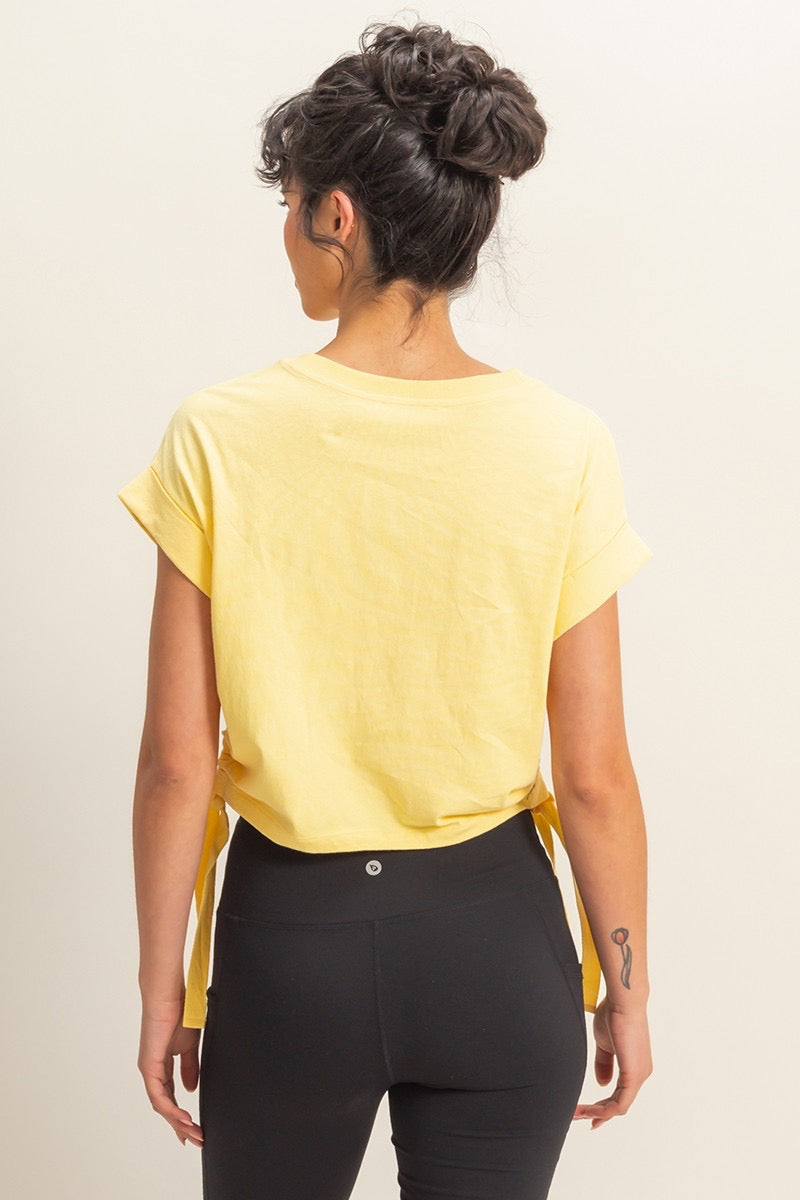 Creamy Yellow Tee