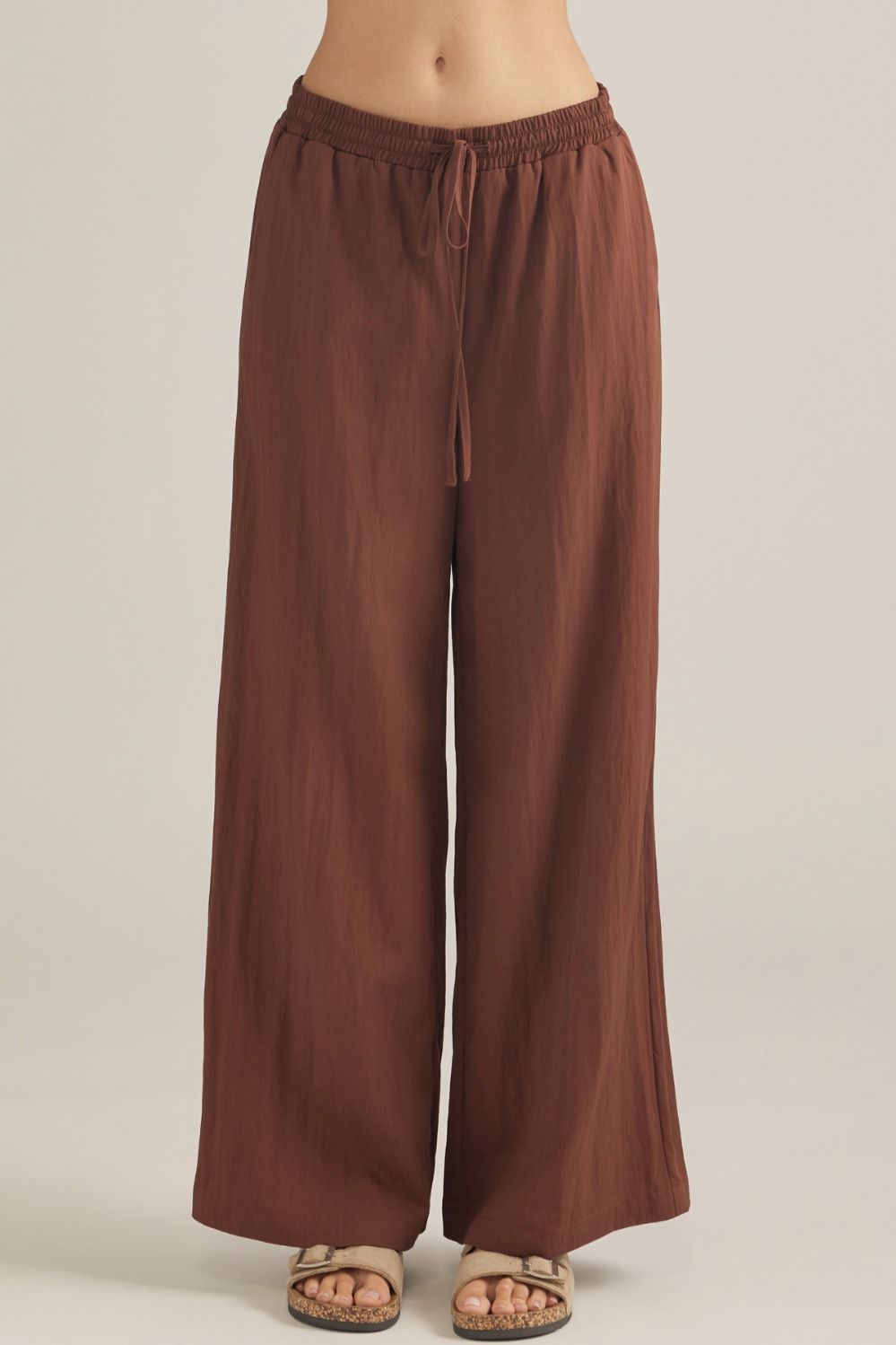 Woven Drawstring Pants