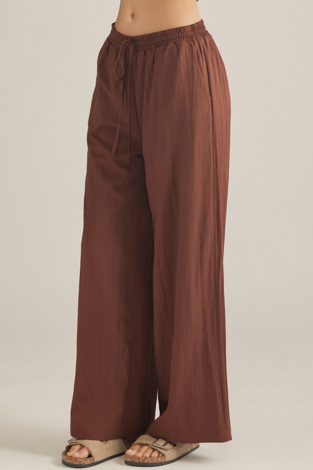 Woven Drawstring Pants