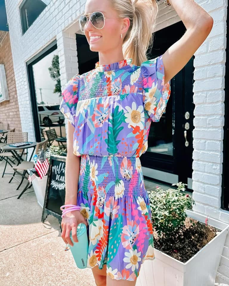 Floral Multicolor Dress