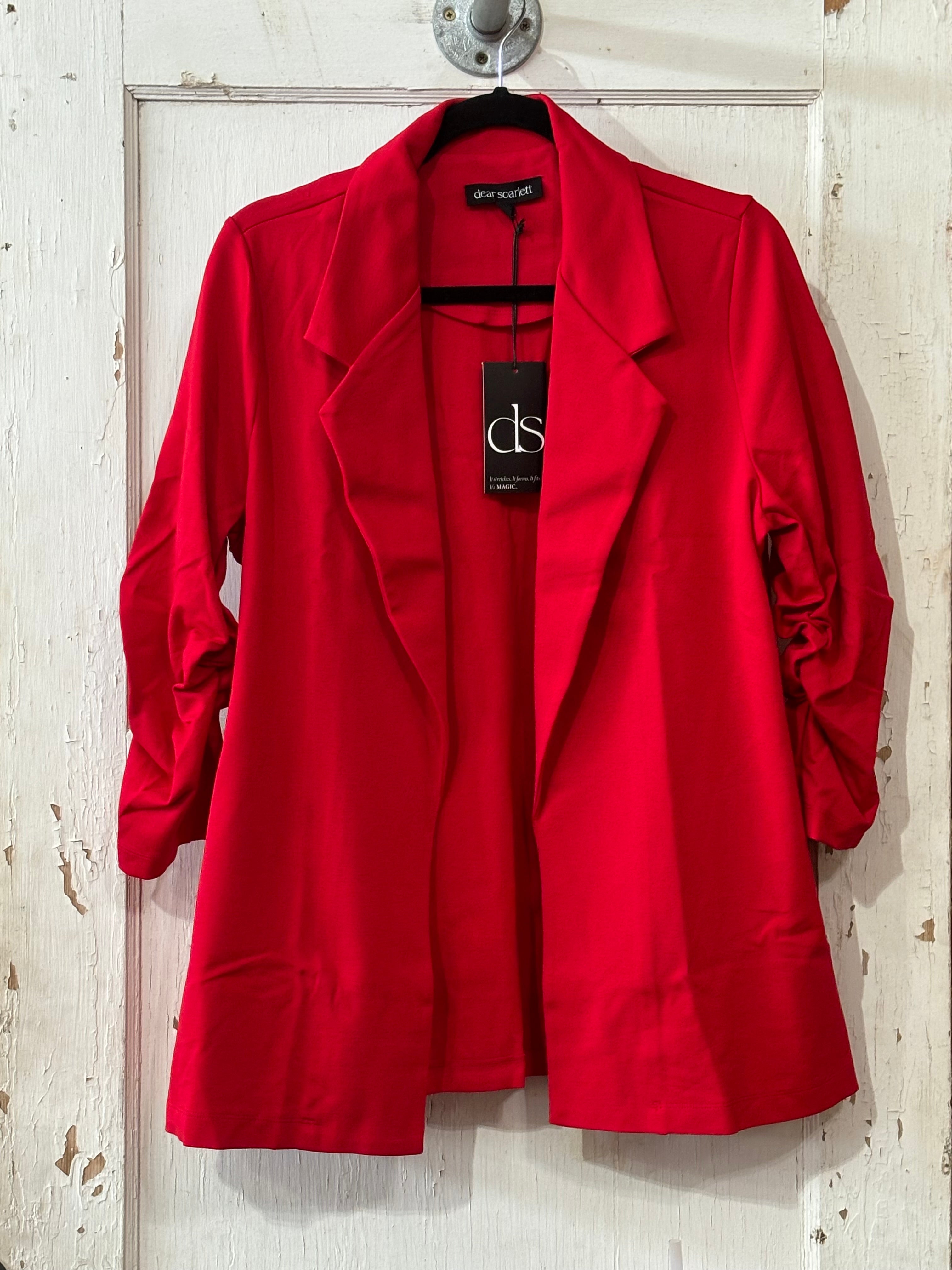 Dear Scarlett Red blazer