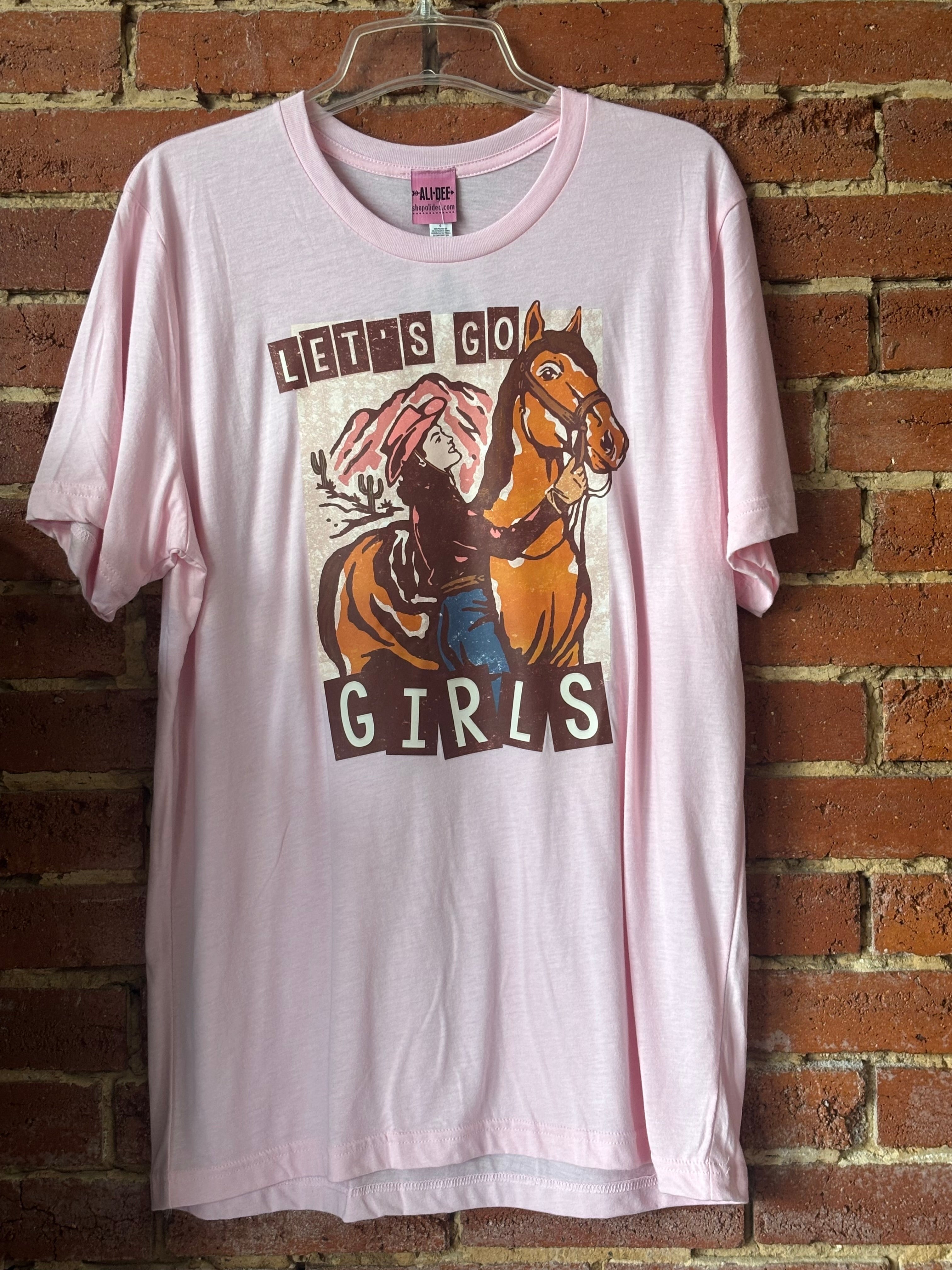 “Let’s Go Girls” Western Tee