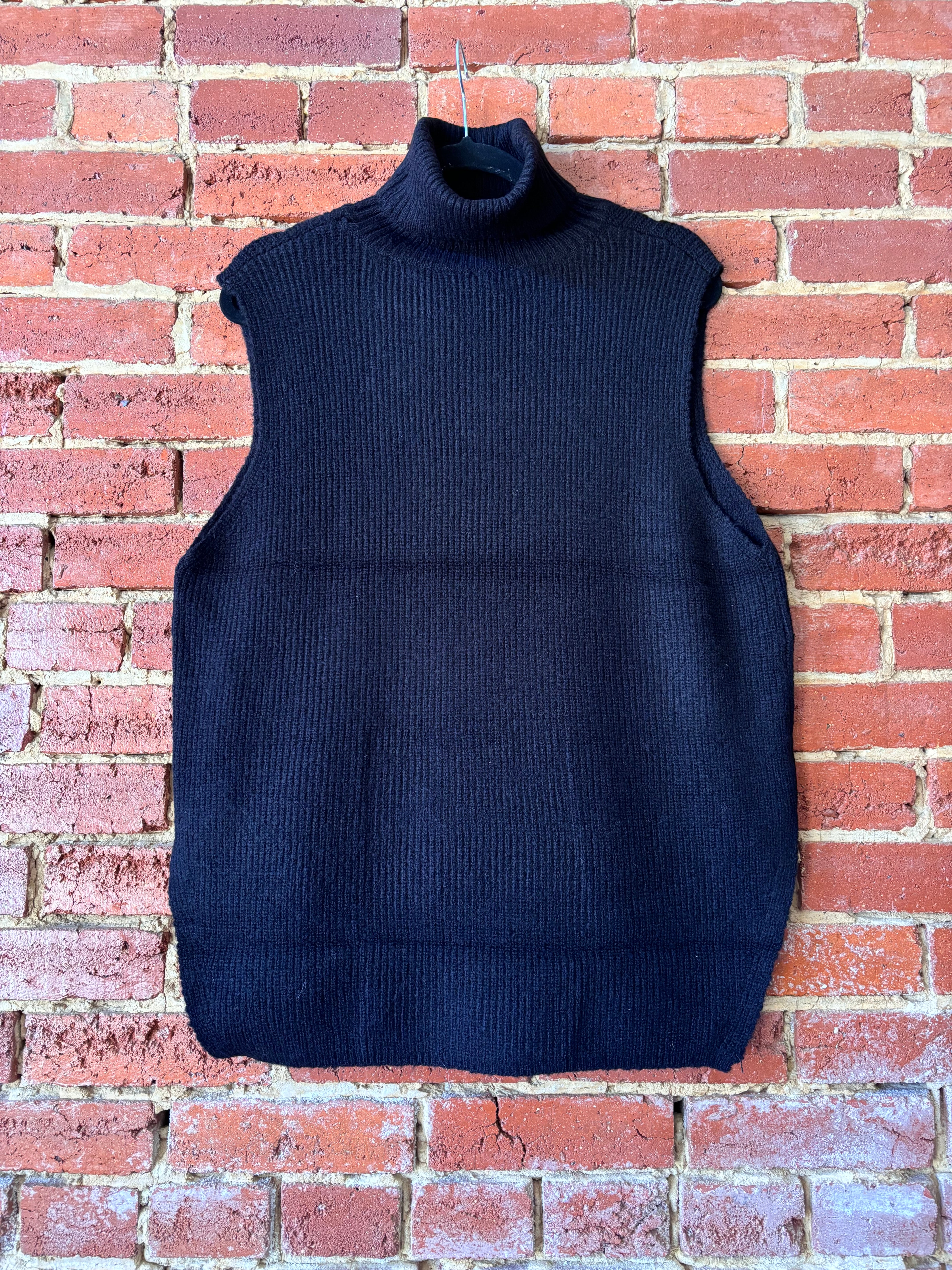 Black Sweater Vest