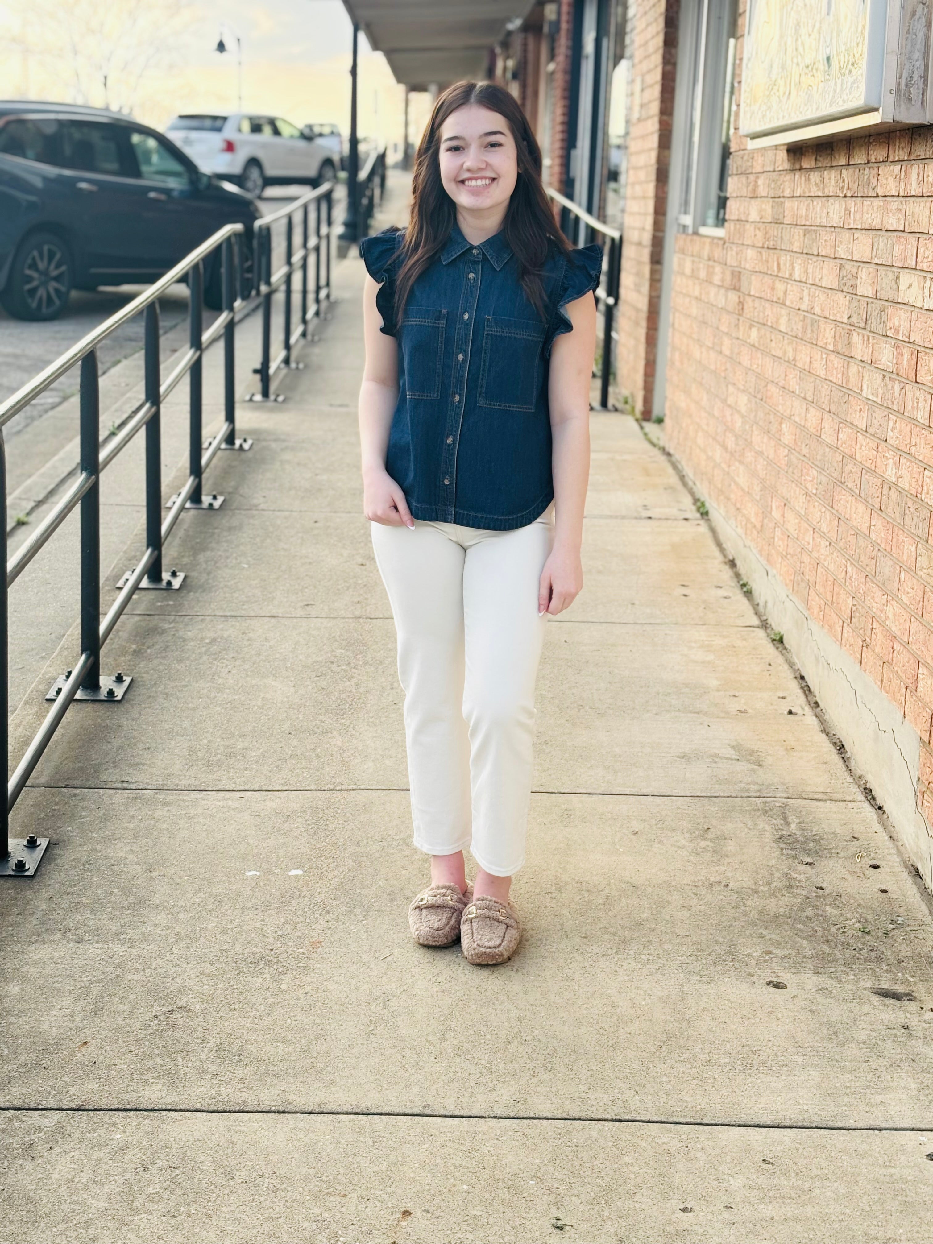 Dark Denim Top