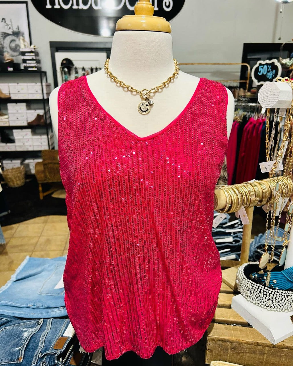 Sequin Top