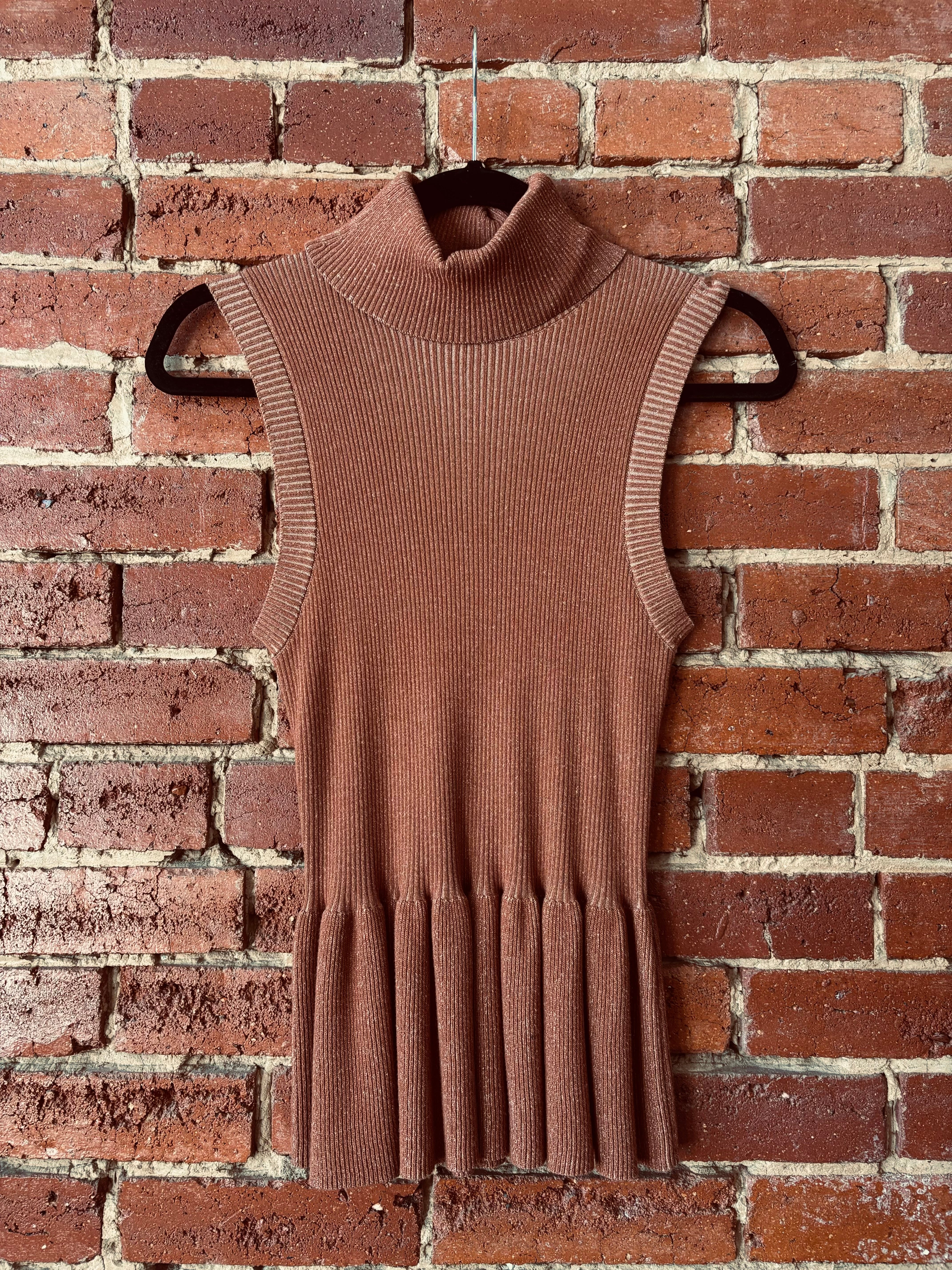 Pumpkin Fringe Top