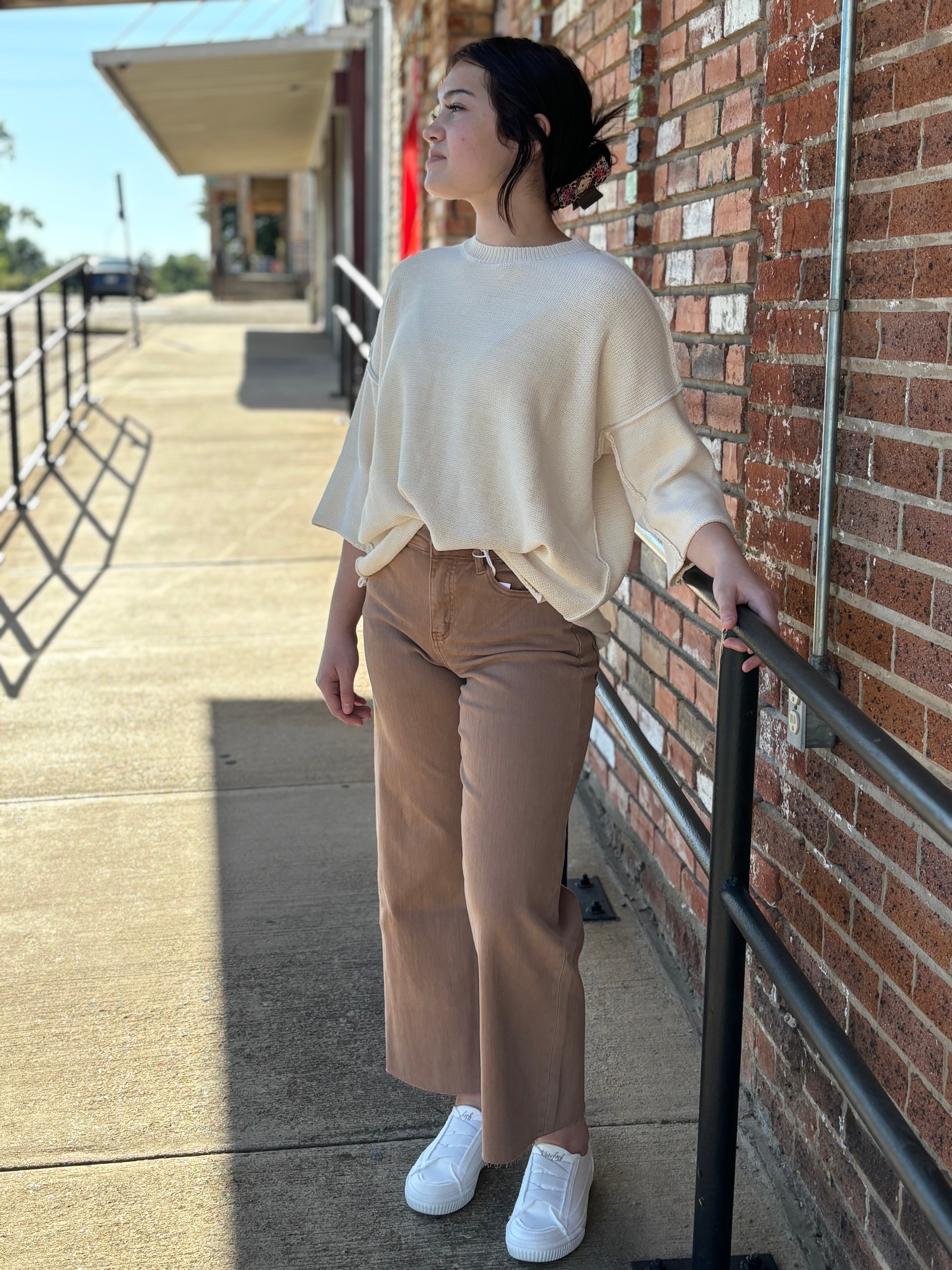 Ivory blouse