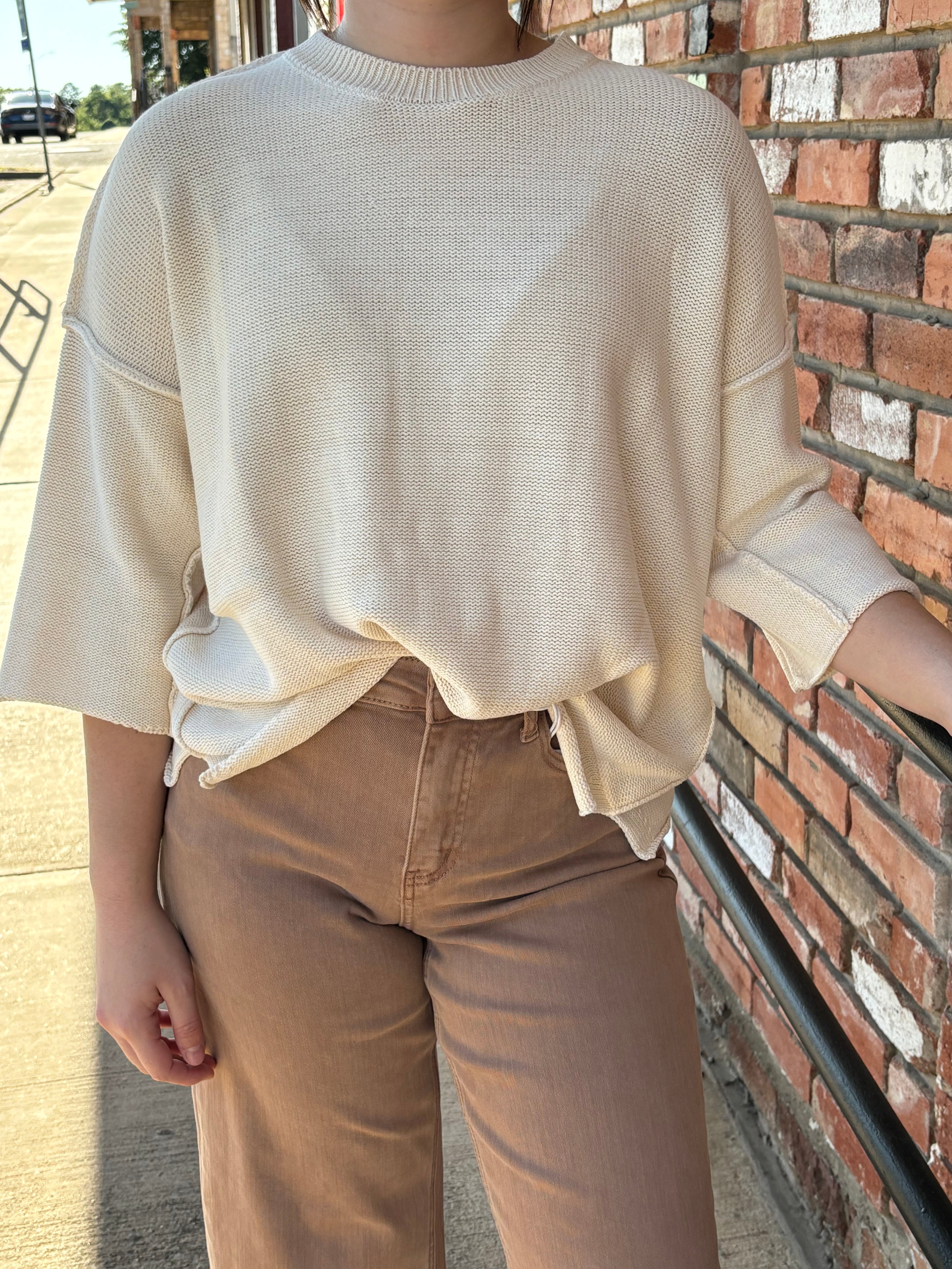 Ivory blouse