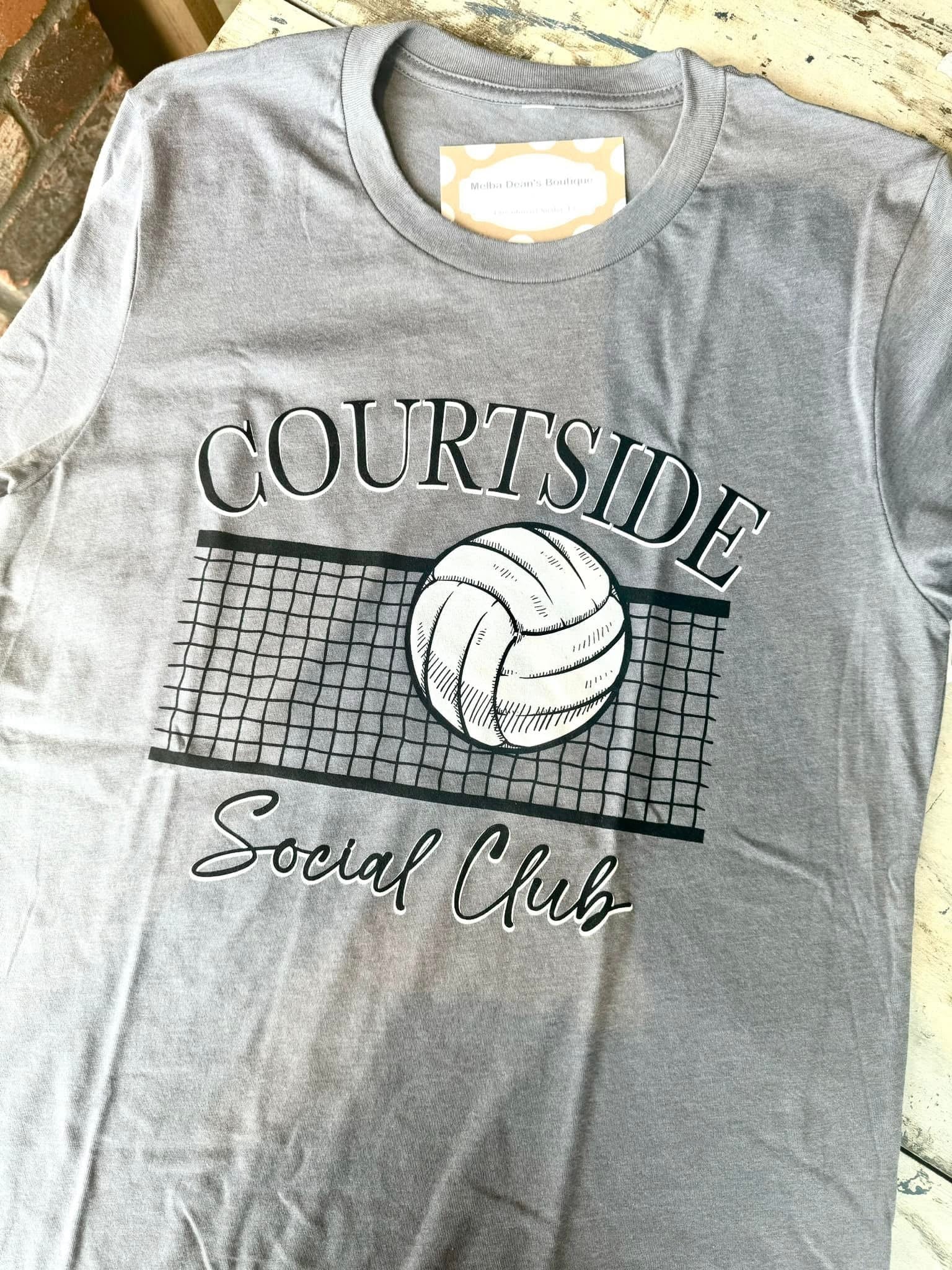 Courtside Volleyball Tee