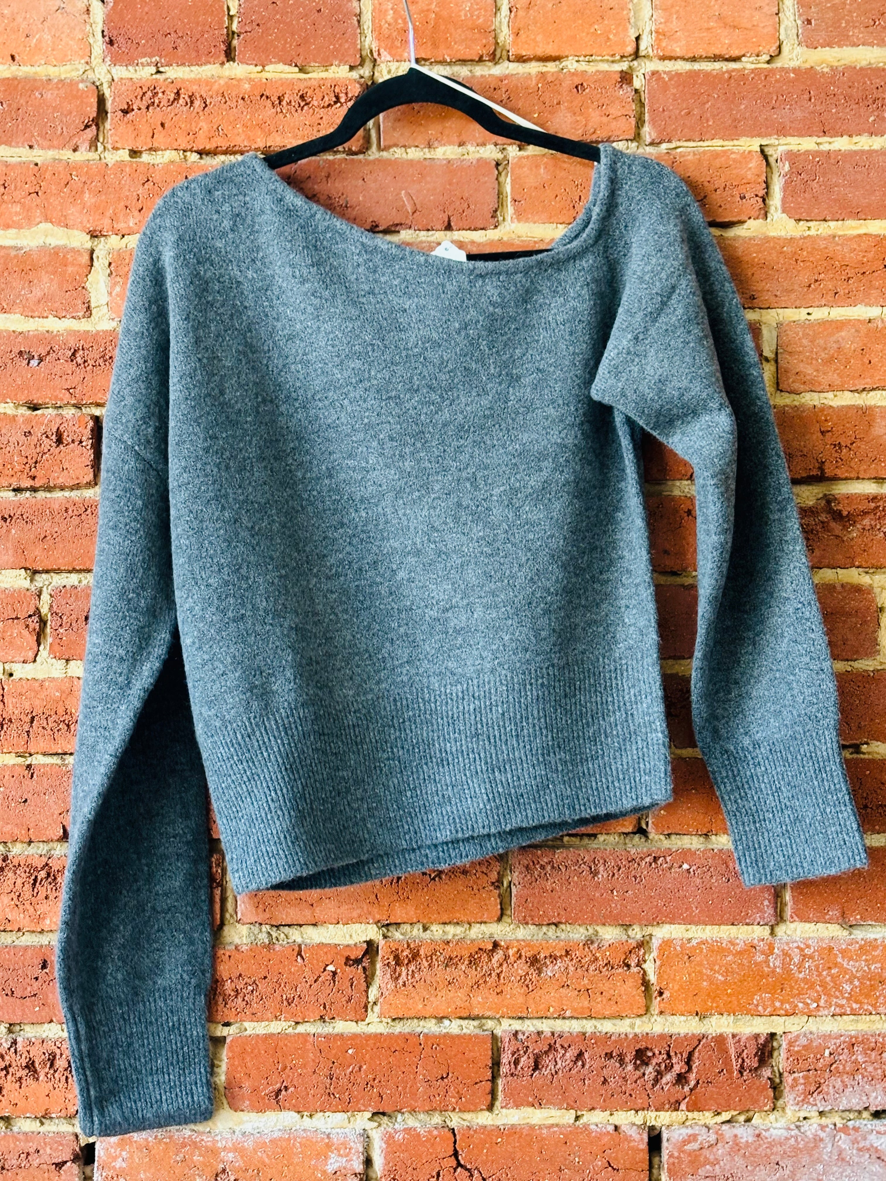 Charcoal sweater