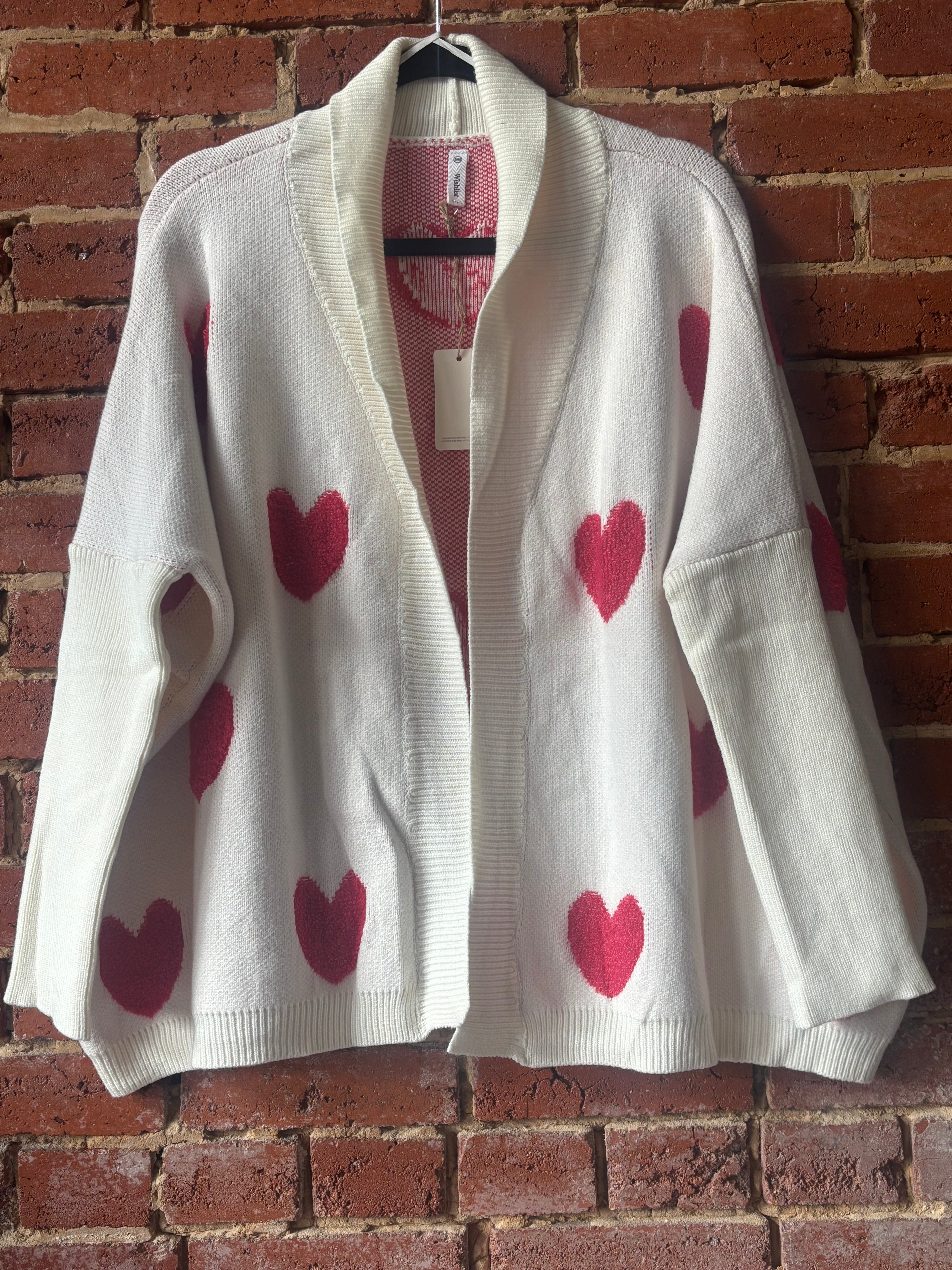 Heart Themed Cardigan