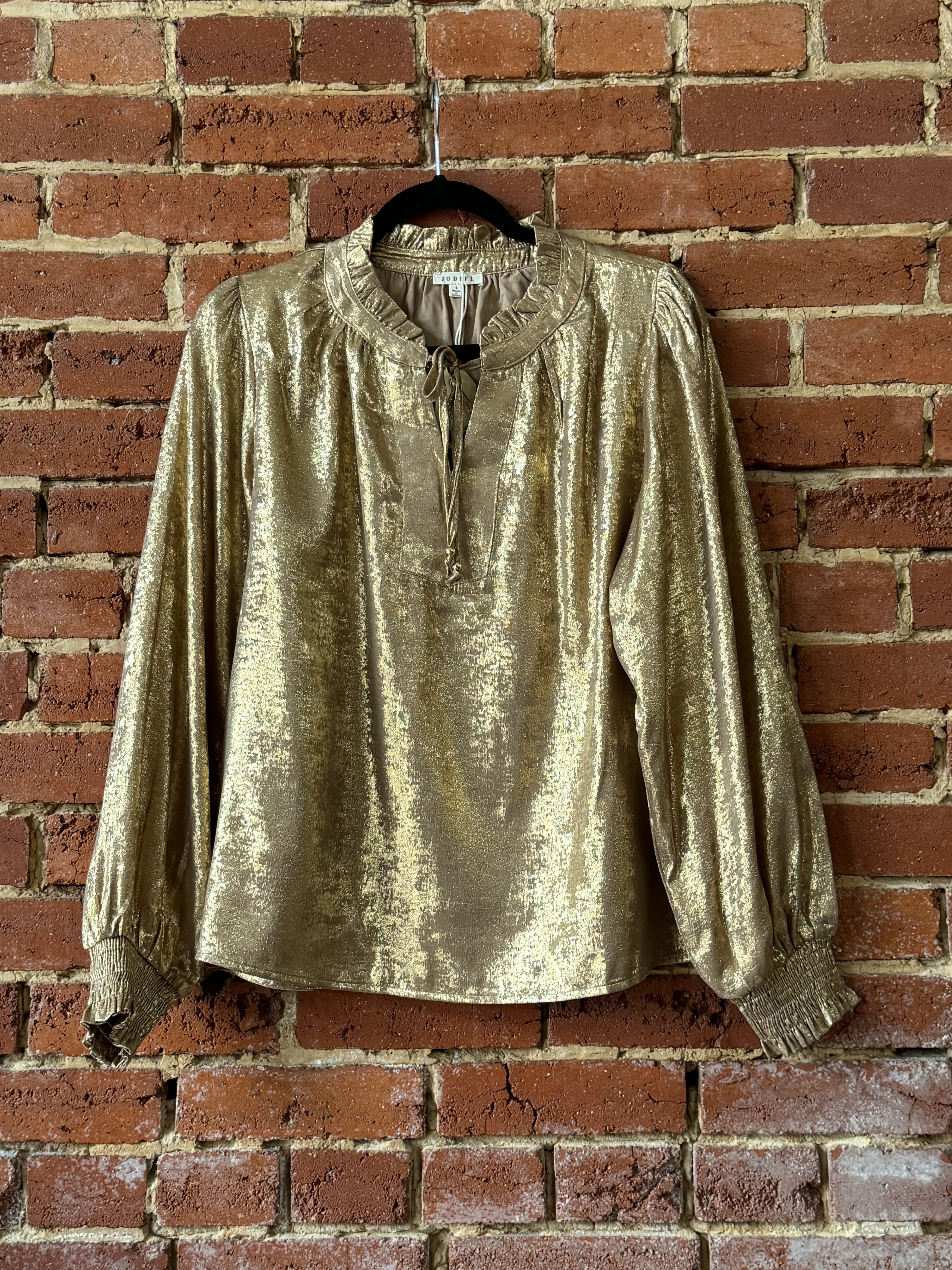 Gold Jodifl Blouse