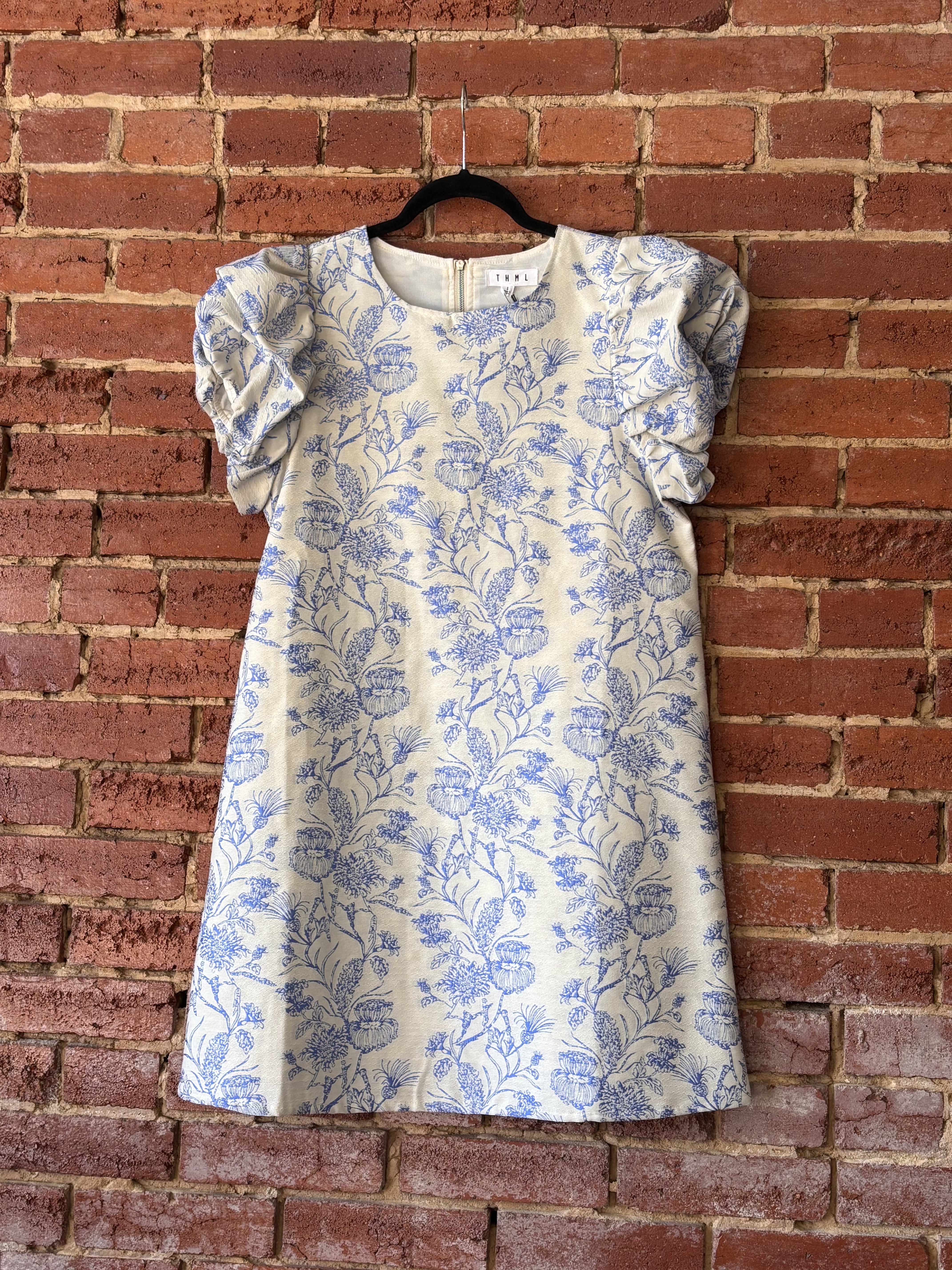 Blue Floral Dress