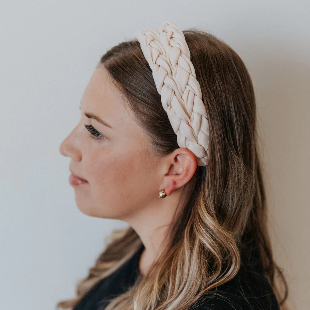 Blushing Braid Headband