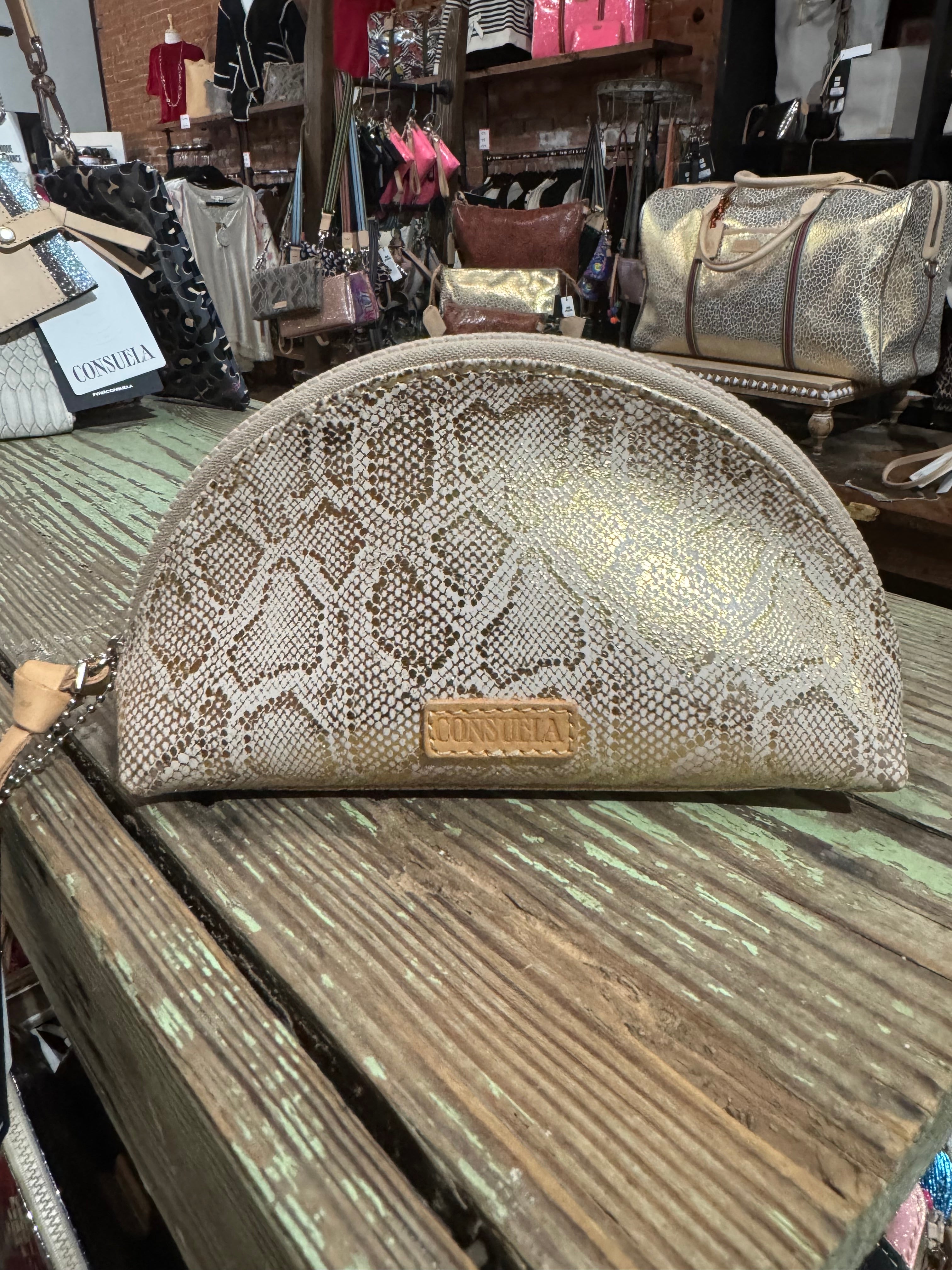 Gilded Large Cosmetic Case