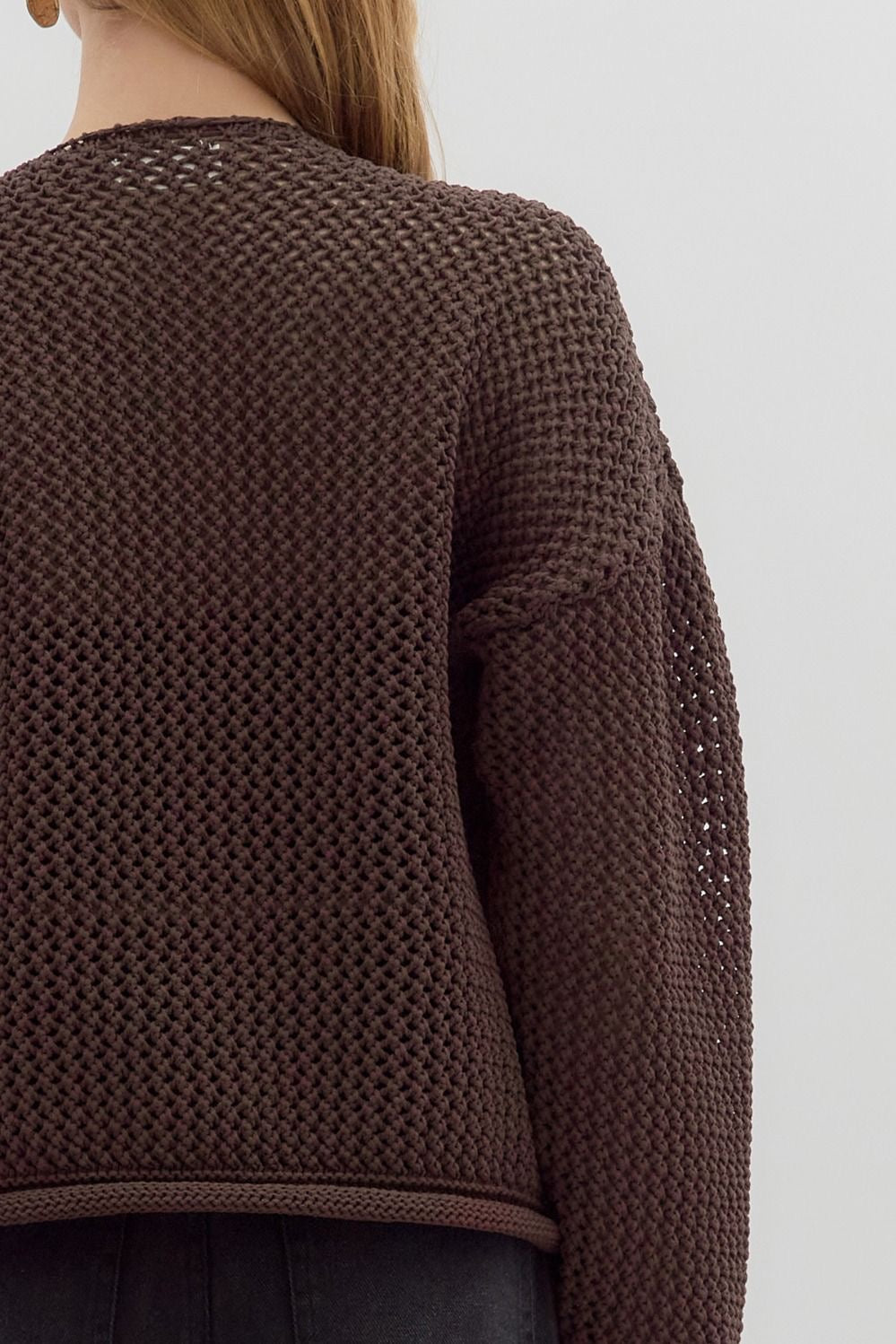 Knitted Cardigan Sweater