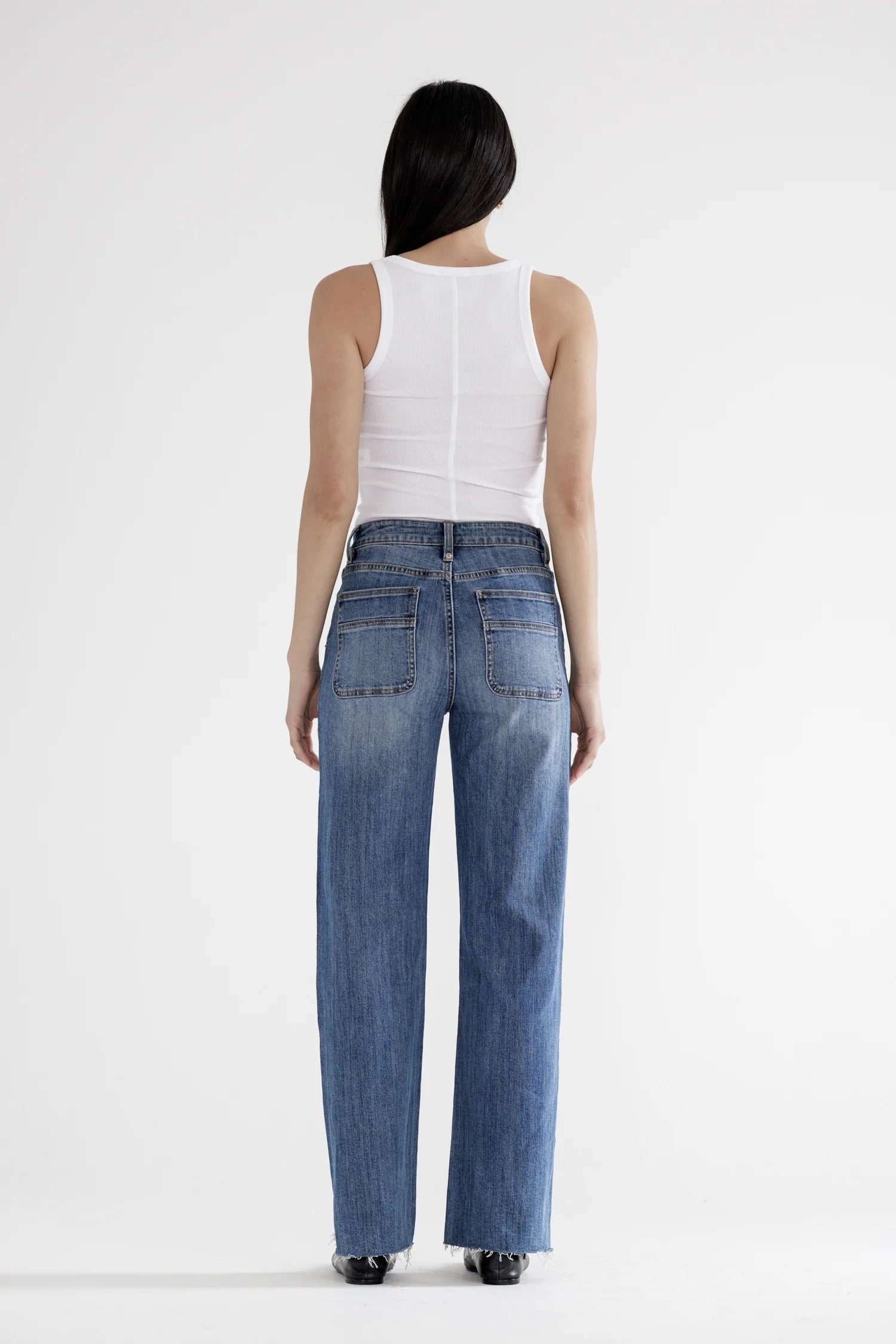 Mica High-Rise Wide Leg Jean