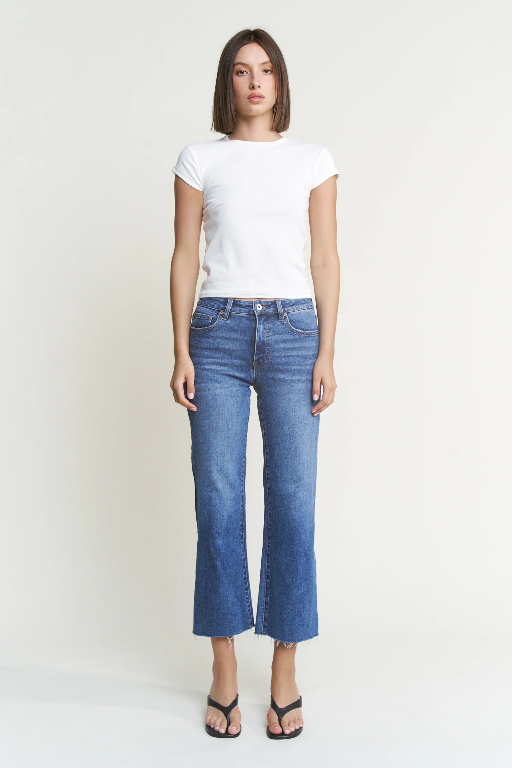 Mica High-Rise Wide Leg Jean