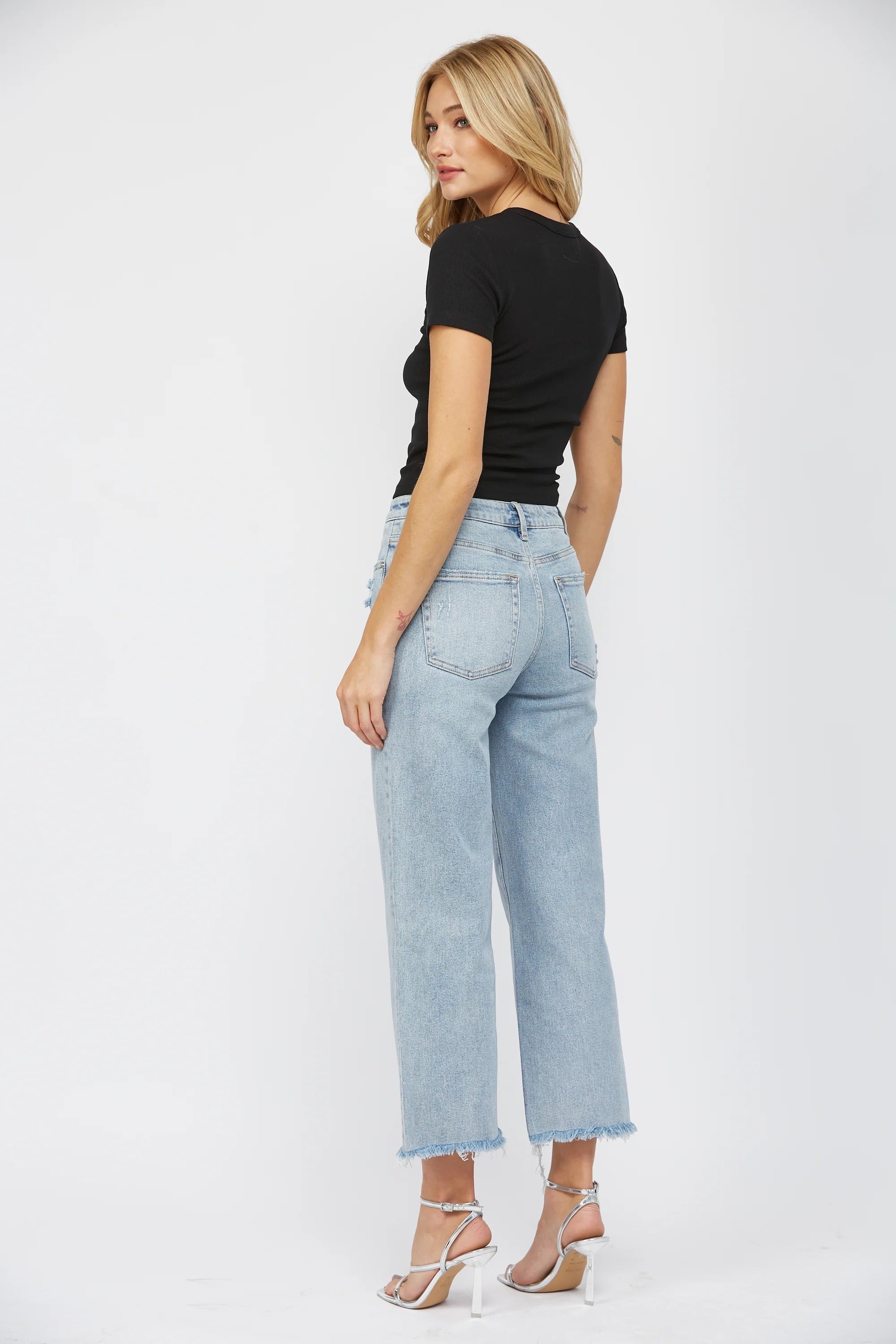 Mica Ankle Wide Leg Cropped