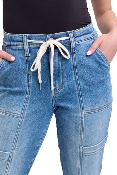 Judy Blue High Waist Cuffed Jogger
