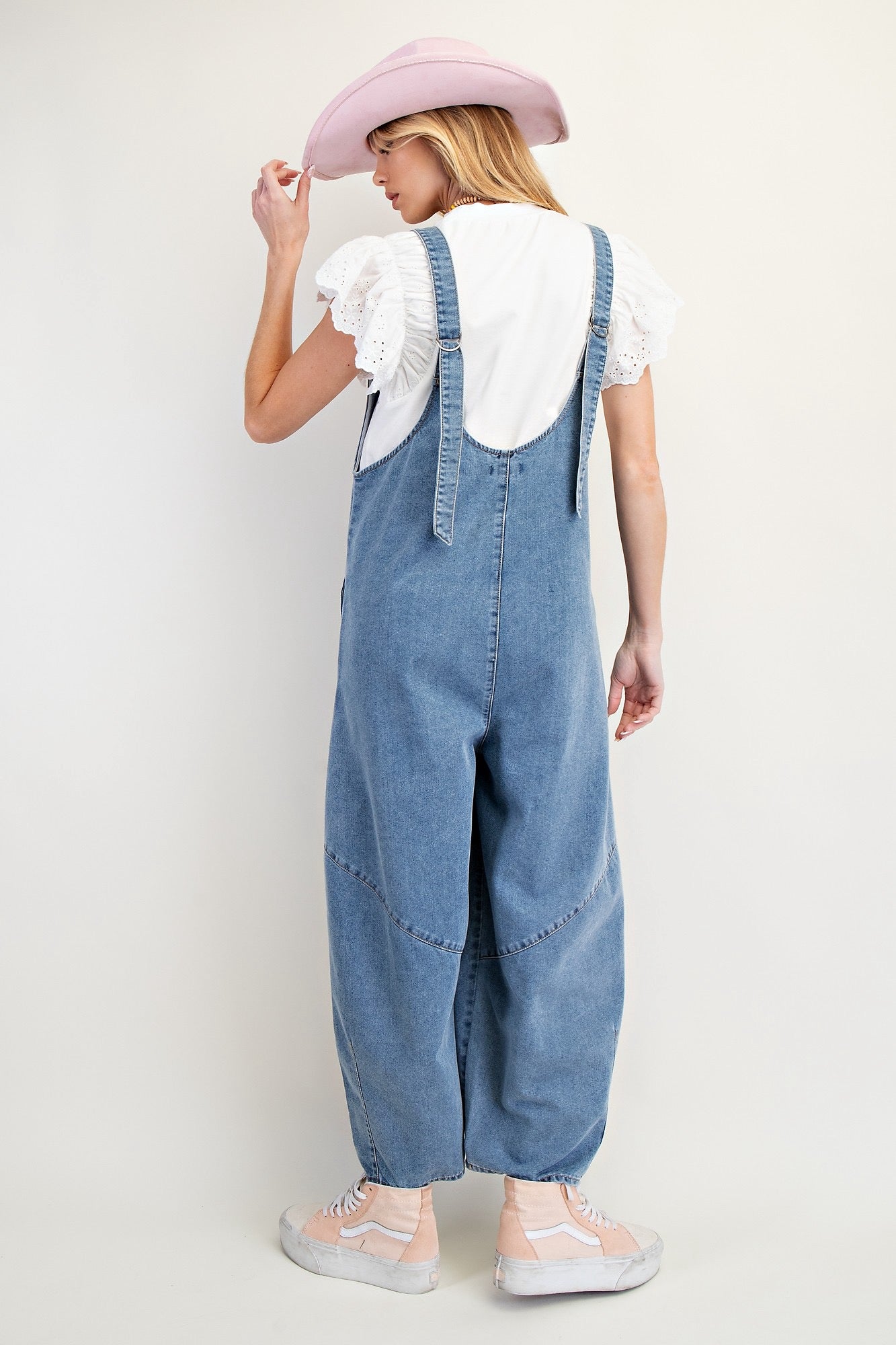 Washed Denim Jumper
