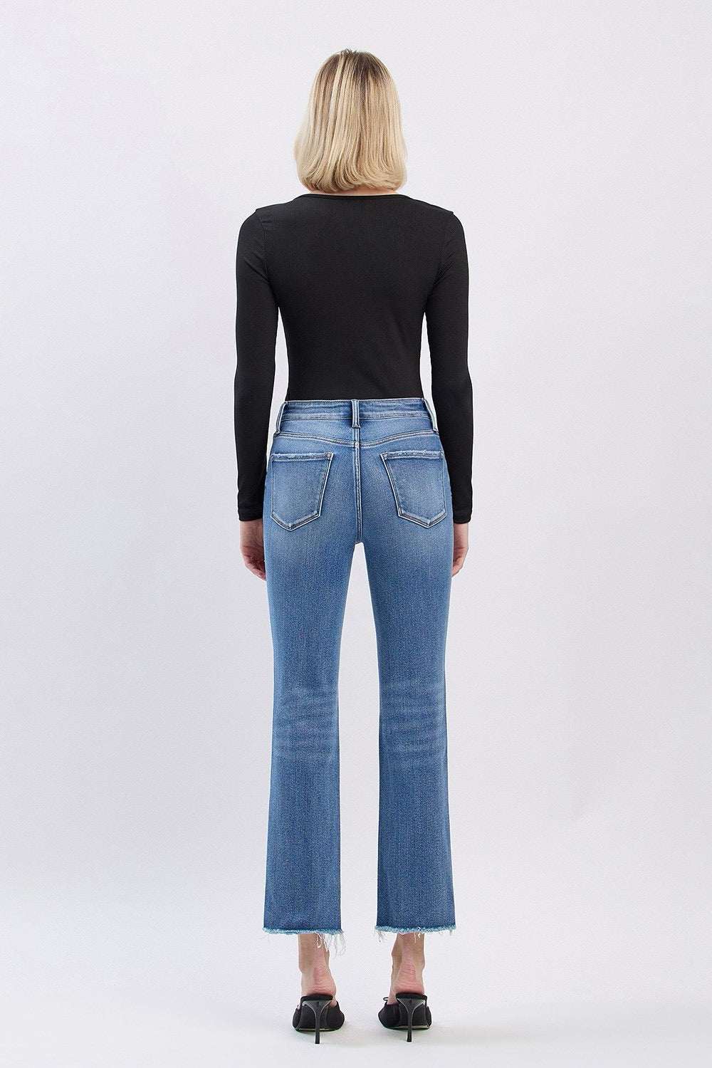 Vervet High Rise Slim Straight Jean