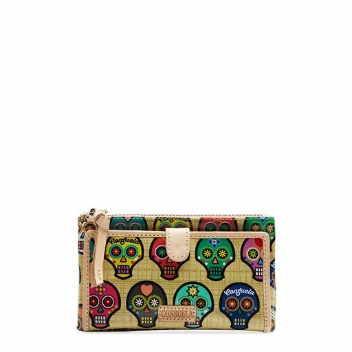 Sugar Skull Slim Wallet