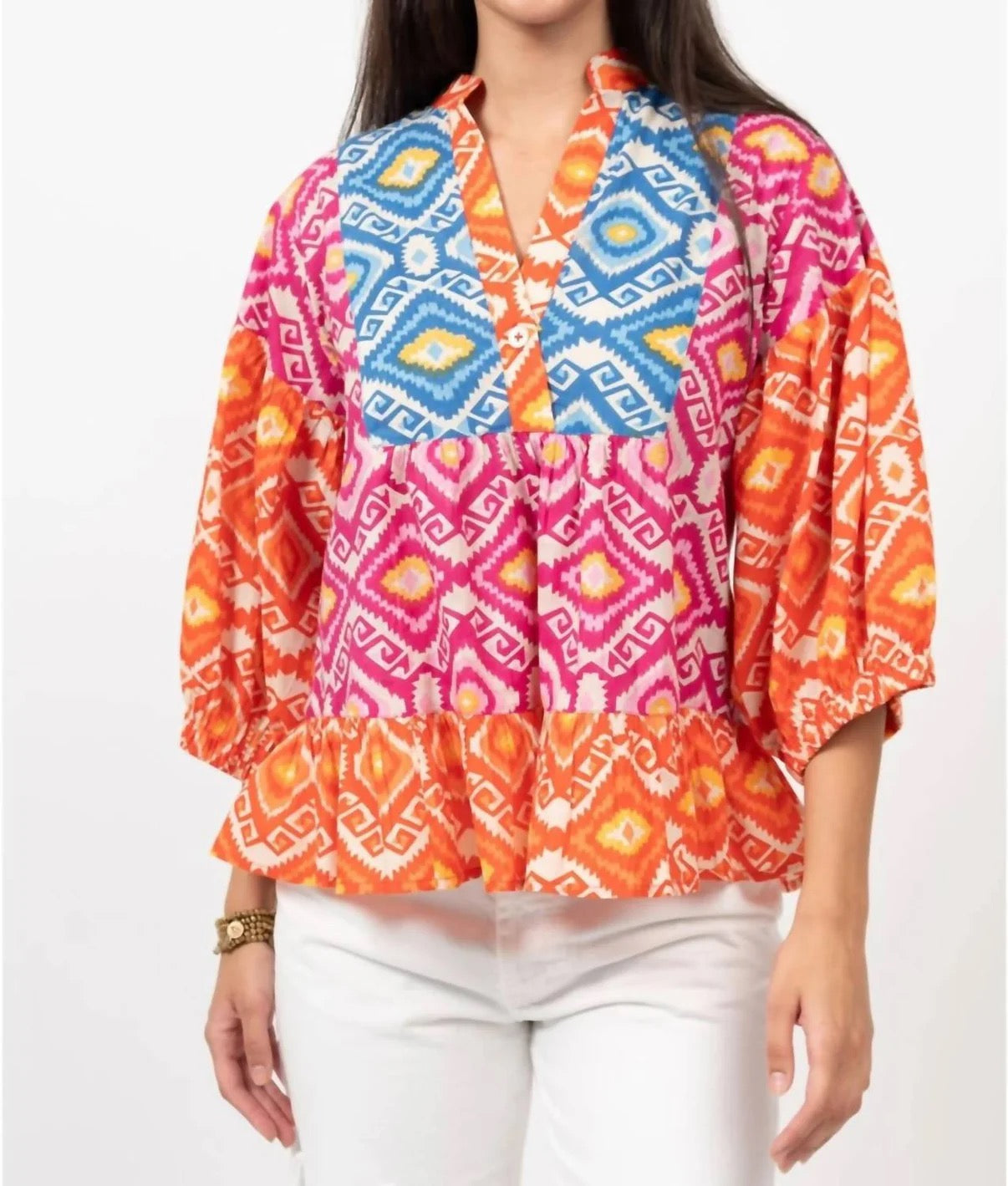 Ivy Jane Tribal Tiered Top