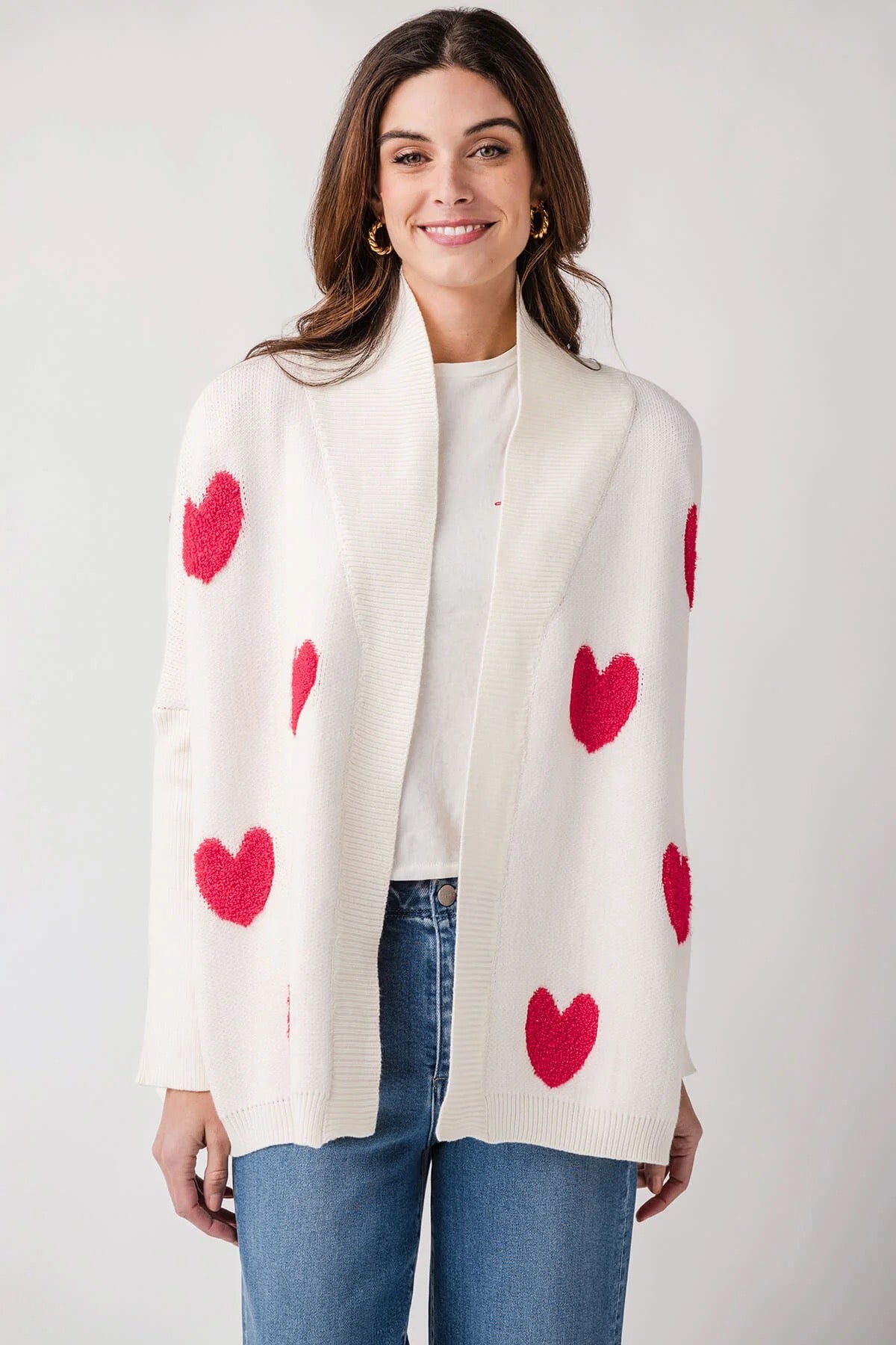 Heart Themed Cardigan