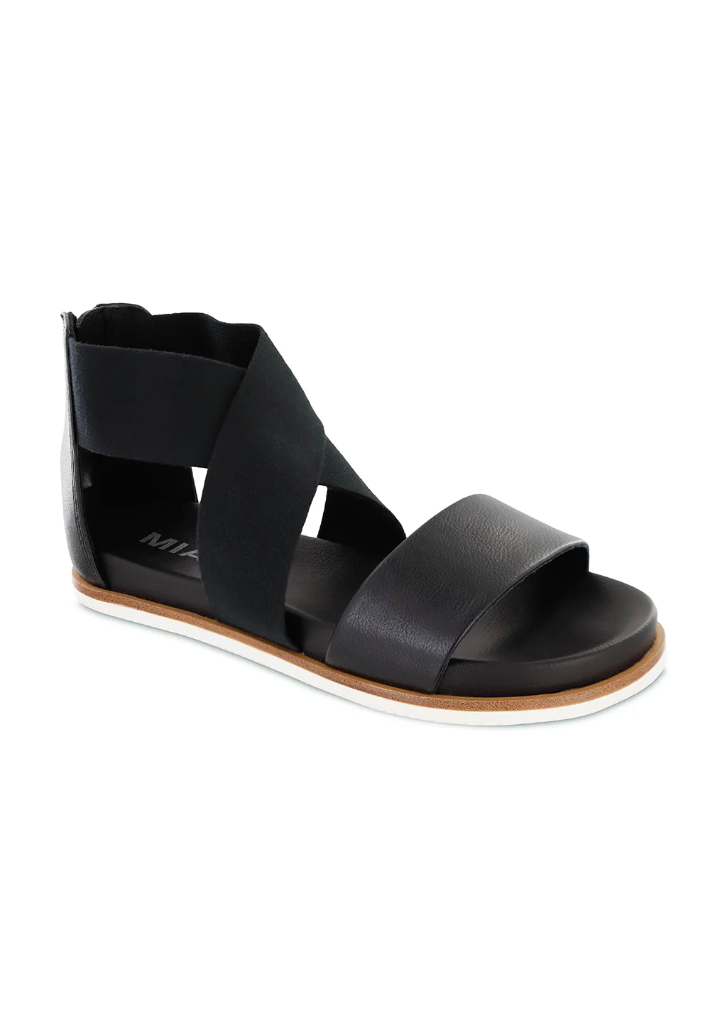 Value Black Leather Sandal