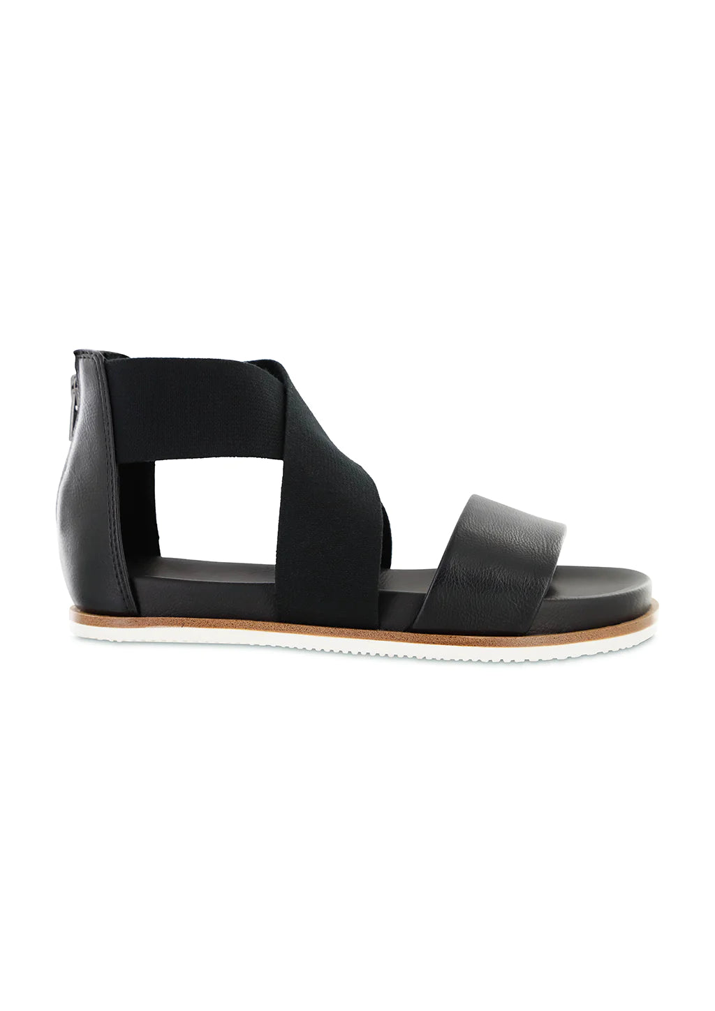 Value Black Leather Sandal