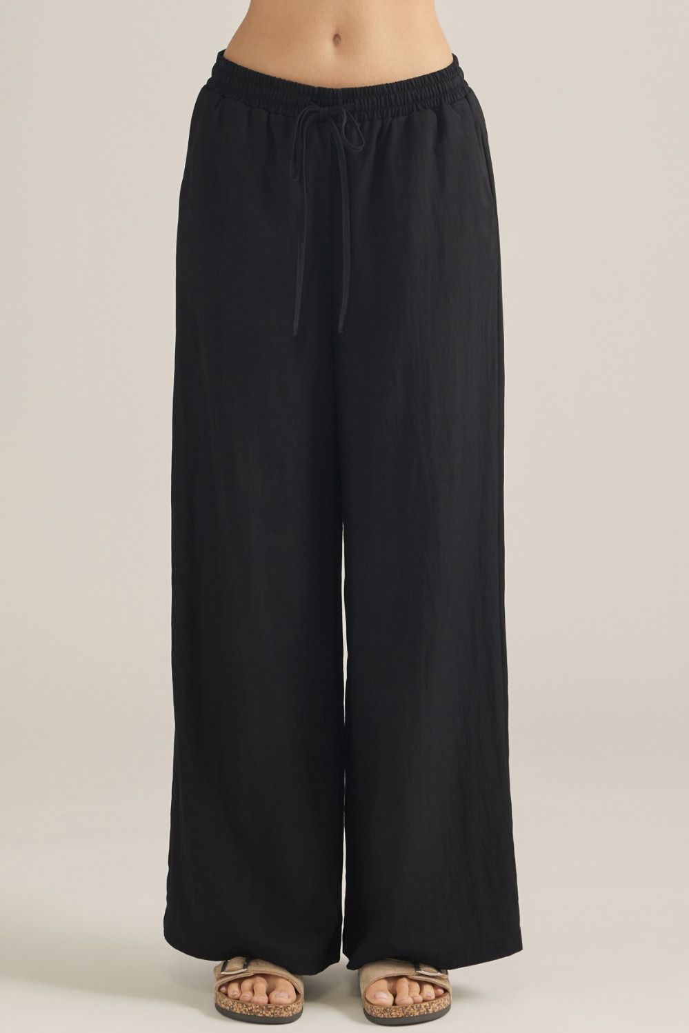 Woven Drawstring Pants